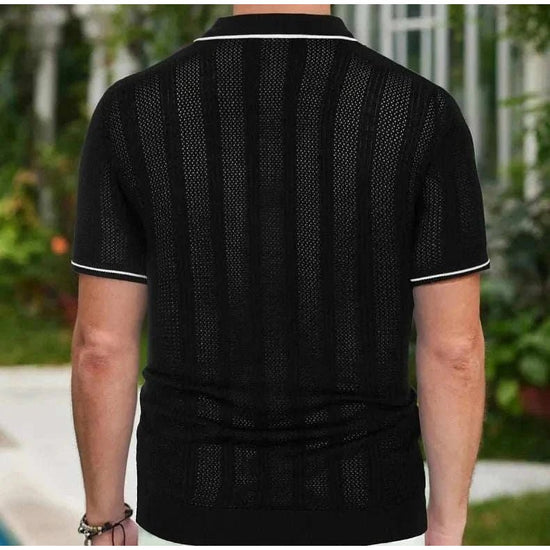 Ice silk summer short sleeve shirt