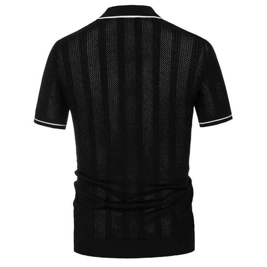 Ice silk summer short sleeve shirt