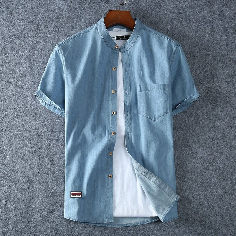 Impulse Cotton Blue Shirt