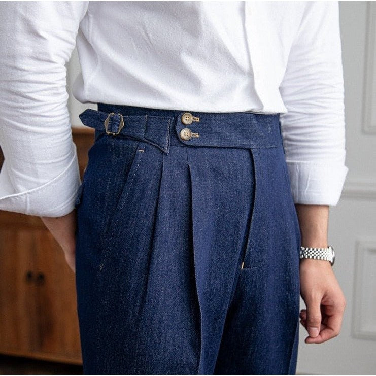 Italian Blue Trousers