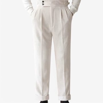 Italian business corduroy trousers