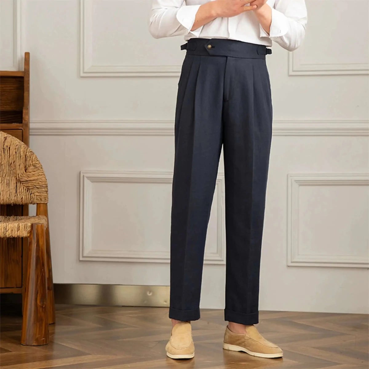 Italian elegant dress trousers