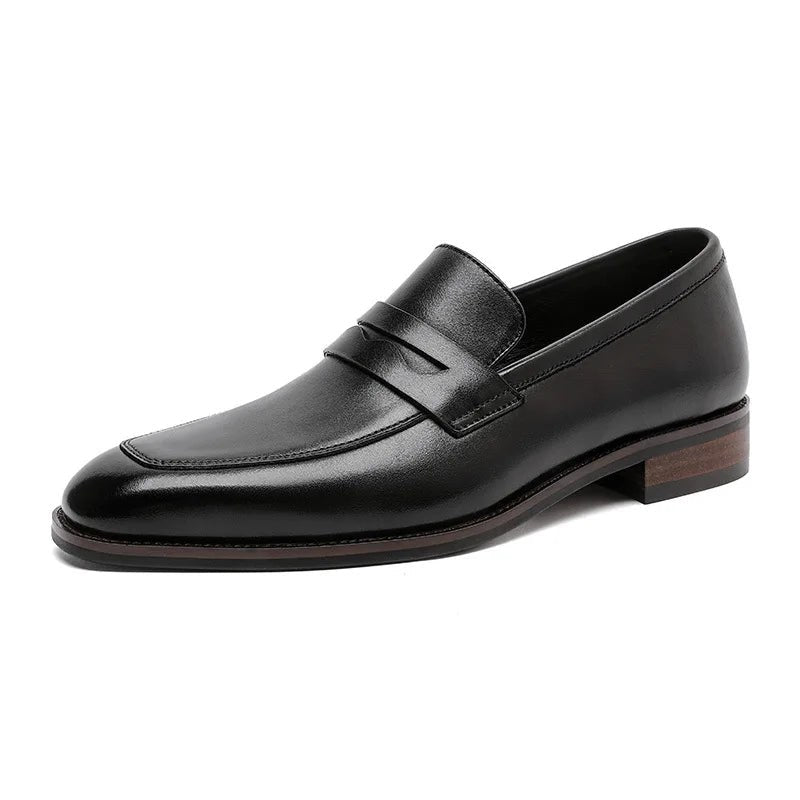 Italian luxury slip on elegant shoes