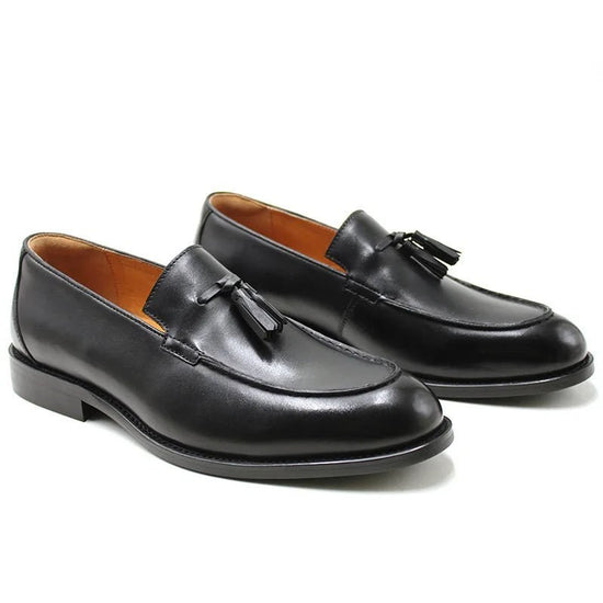 Italian luxury slip on elegant shoes