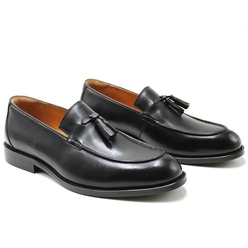 Italian luxury slip on elegant shoes