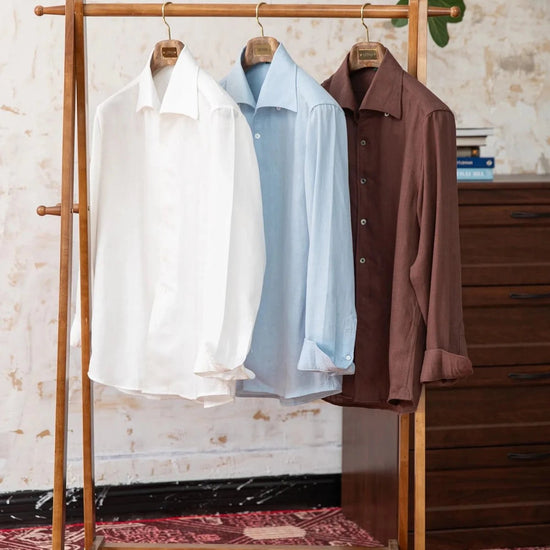 Italian old money fit summer shirt