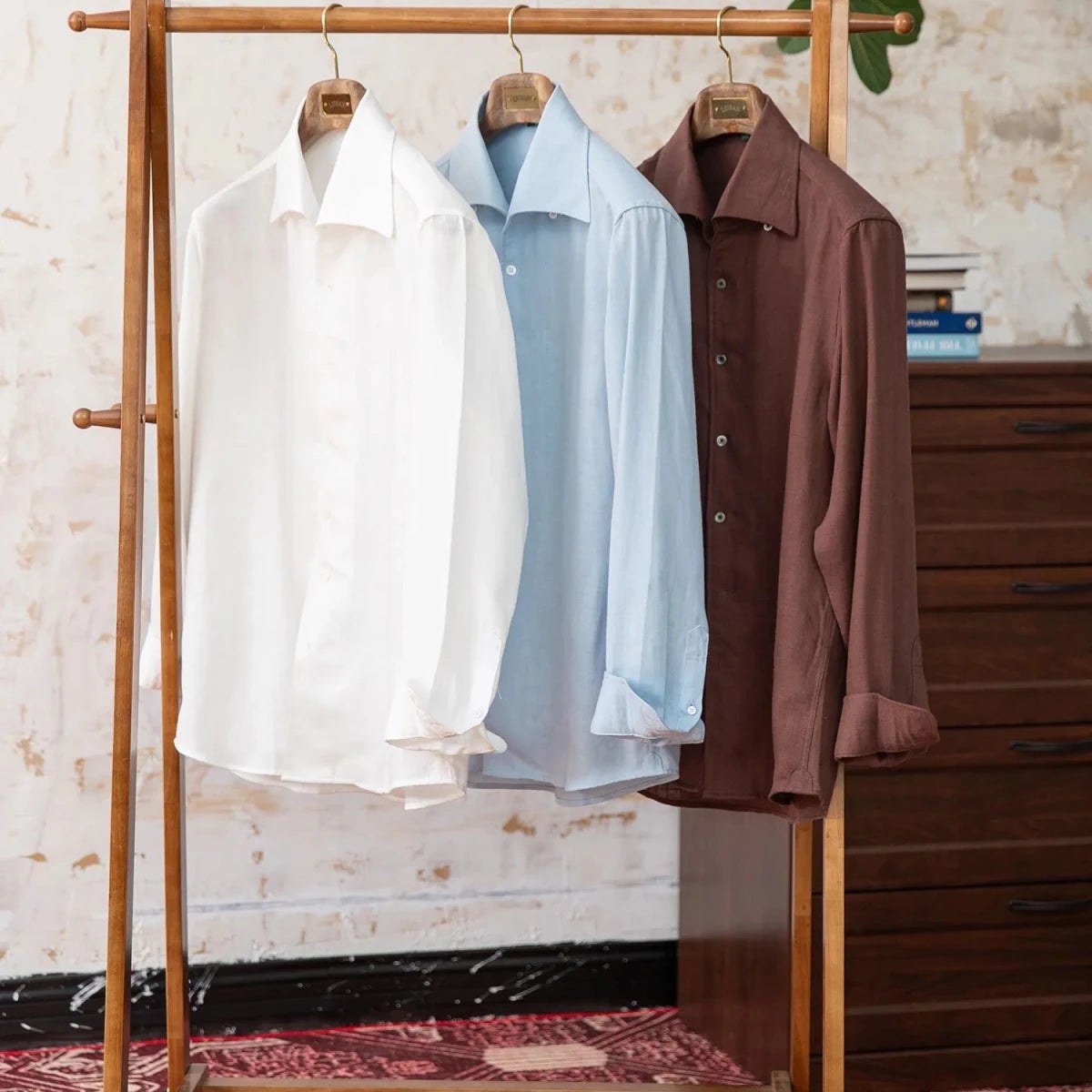 Italian old money fit summer shirt