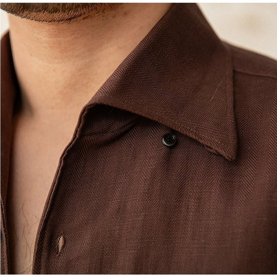 Italian old money fit summer shirt