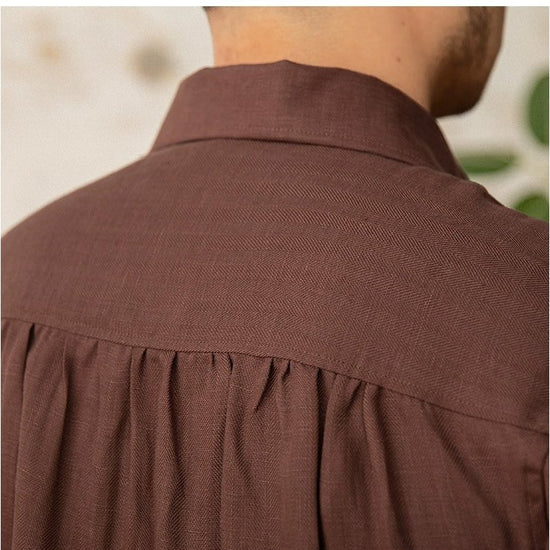 Italian old money fit summer shirt