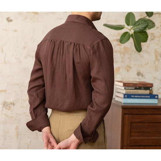 Italian old money fit summer shirt