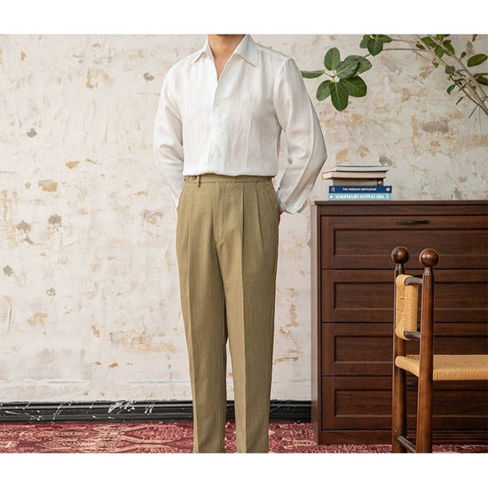 Italian old money fit summer shirt