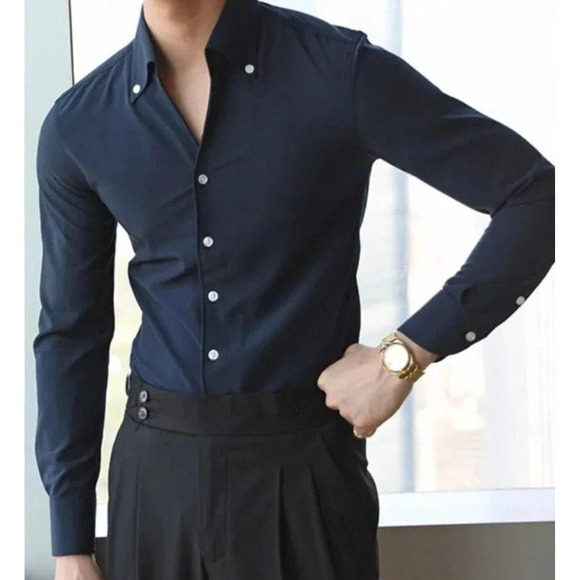 ITALIAN slim-fit shirt