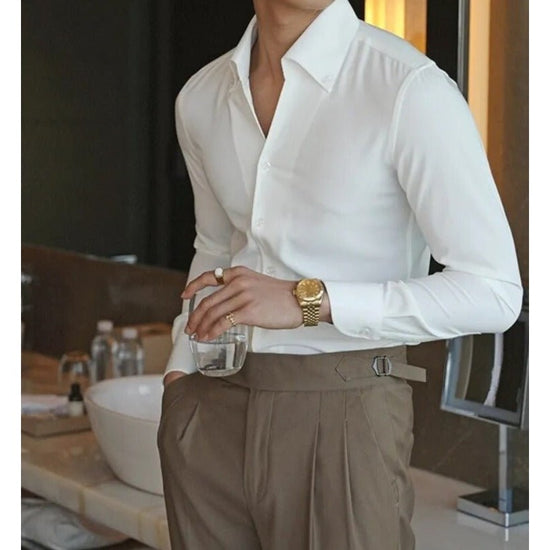 ITALIAN slim-fit shirt