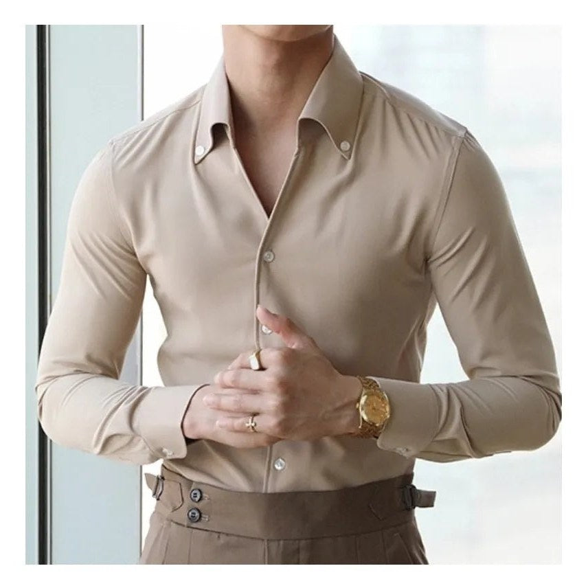 ITALIAN slim-fit shirt