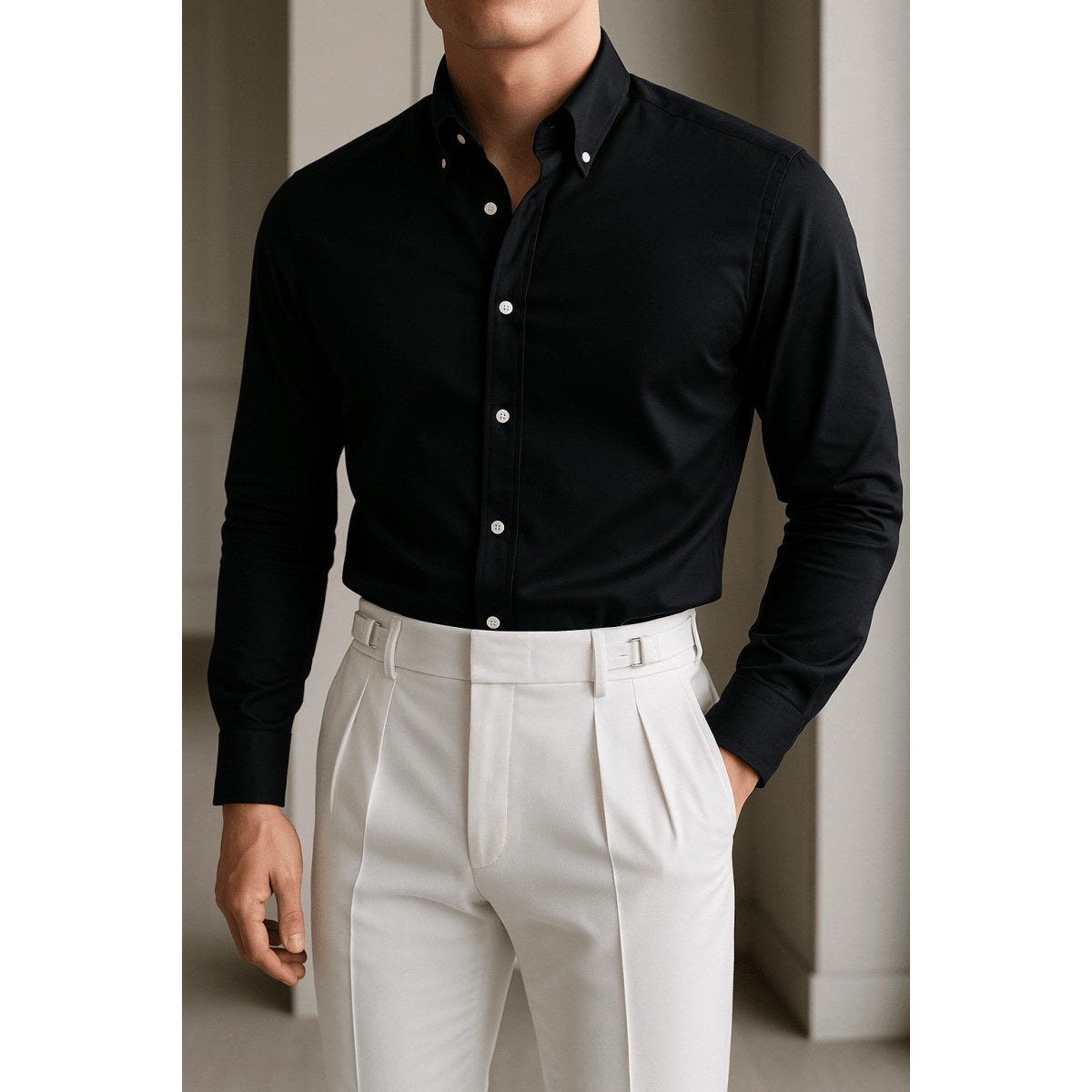 ITALIAN slim-fit shirt