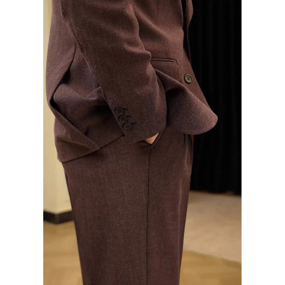 Italian style business casual pants
