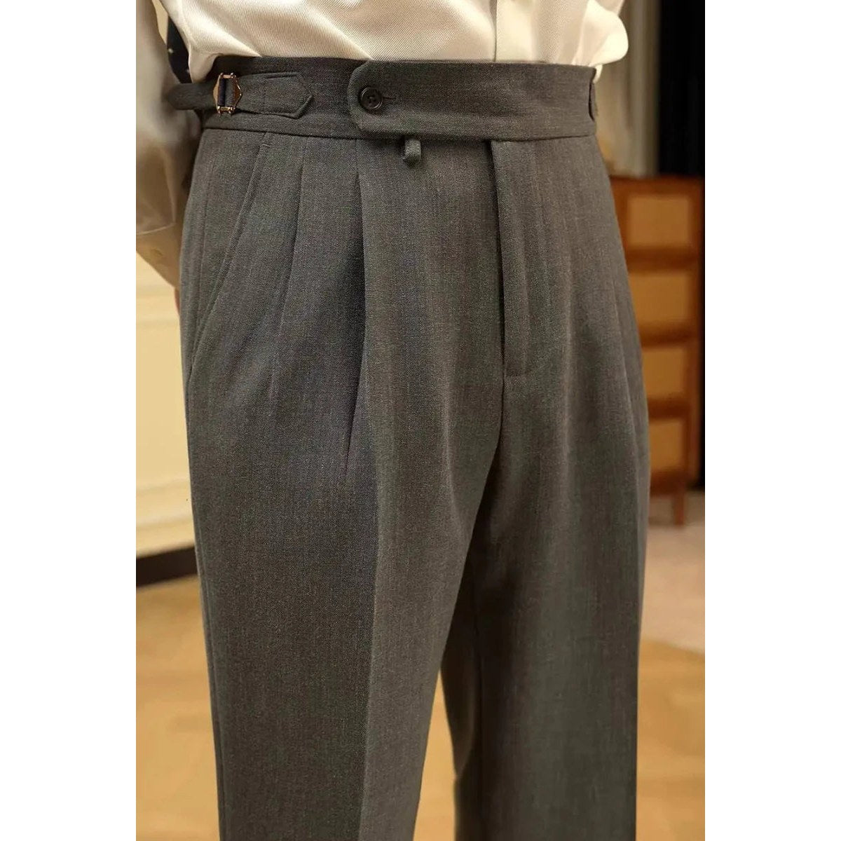 Italian style business casual pants