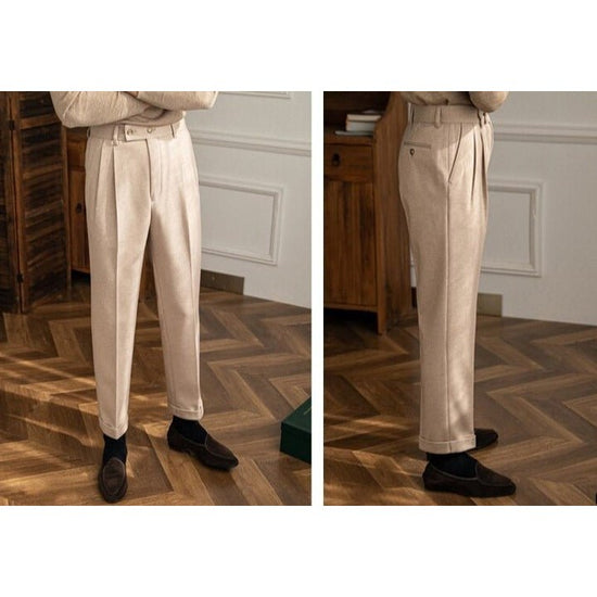 Italy High Waist Trousers