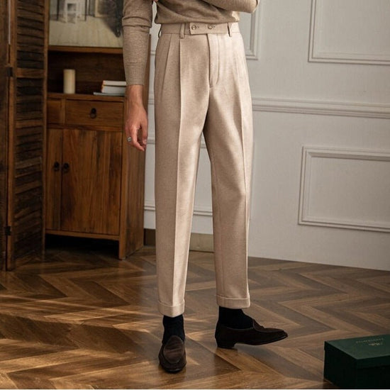 Italy High Waist Trousers