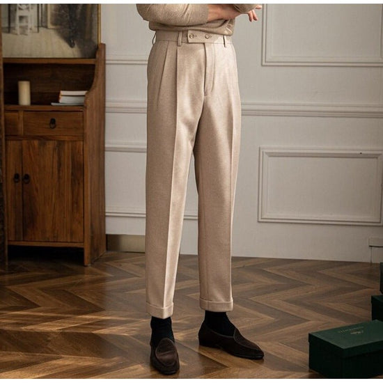 Italy High Waist Trousers