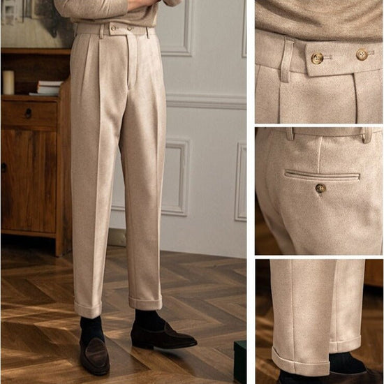 Italy High Waist Trousers