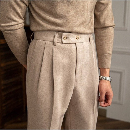 Italy High Waist Trousers