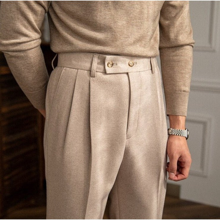 Italy High Waist Trousers