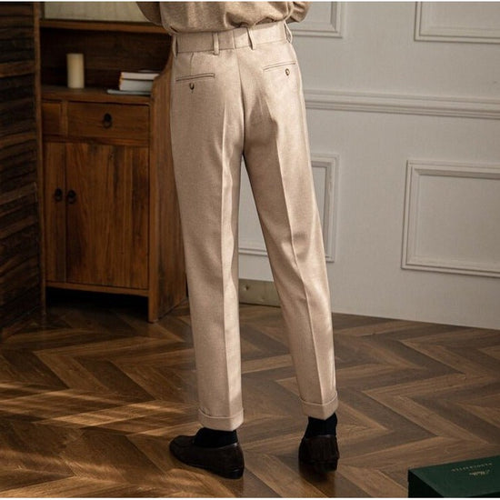 Italy High Waist Trousers