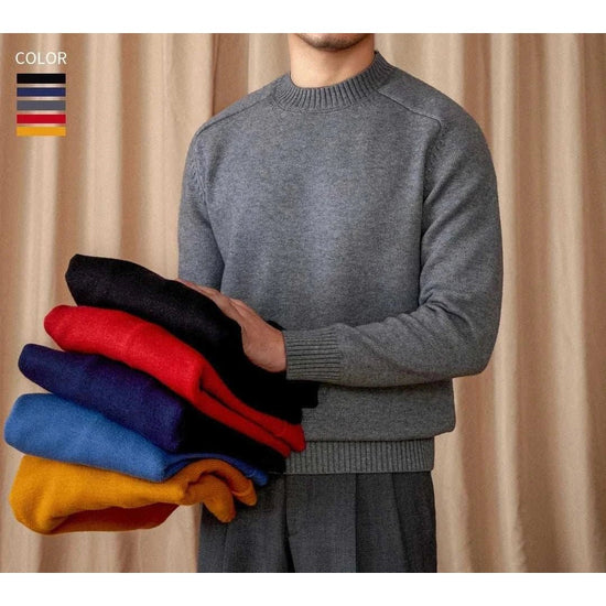 Japanese casual winter sweater