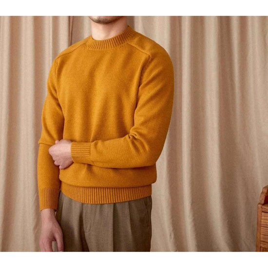 Japanese casual winter sweater