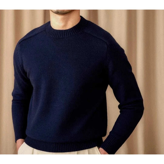 Japanese casual winter sweater