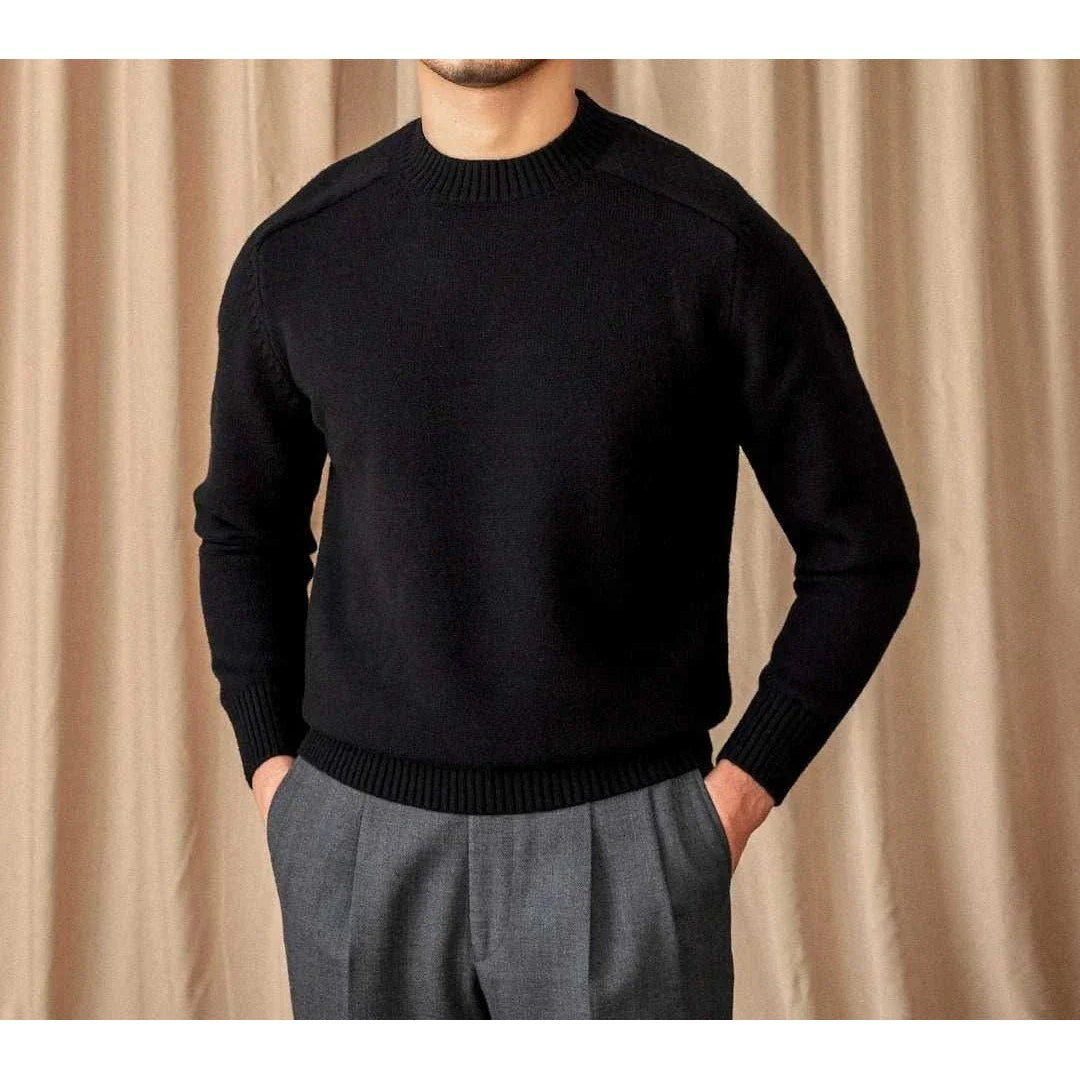 Japanese casual winter sweater