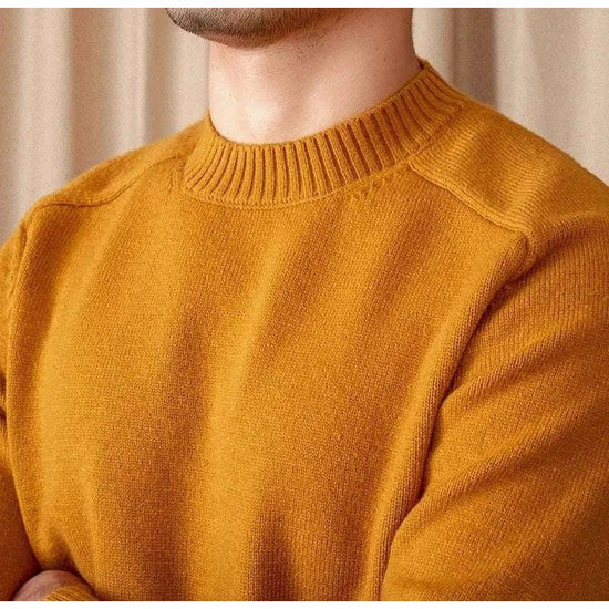 Japanese casual winter sweater