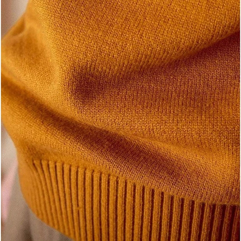 Japanese casual winter sweater