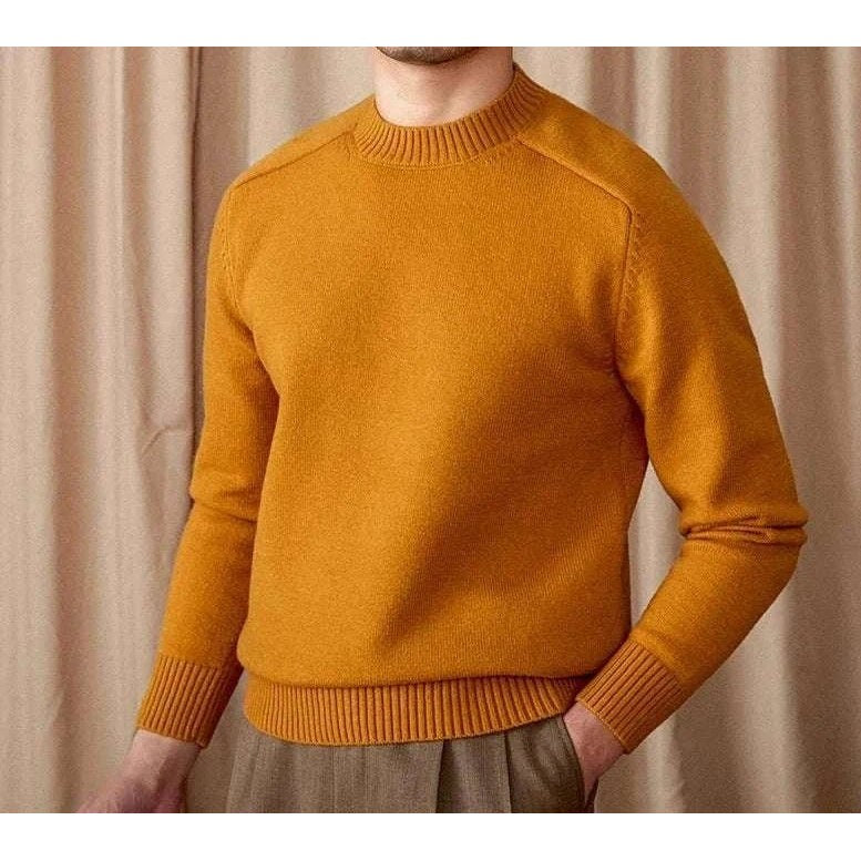 Japanese casual winter sweater