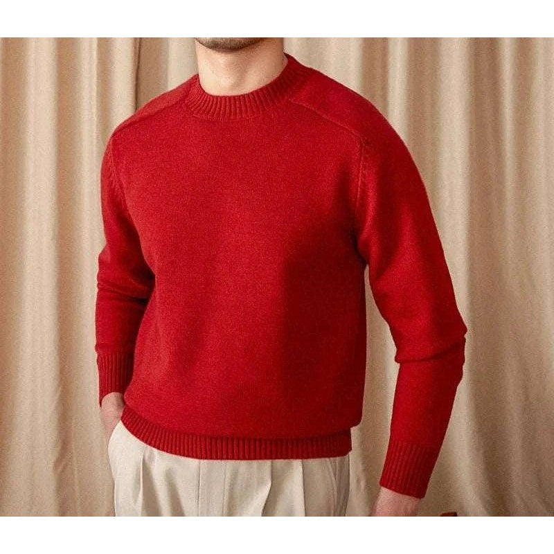 Japanese casual winter sweater