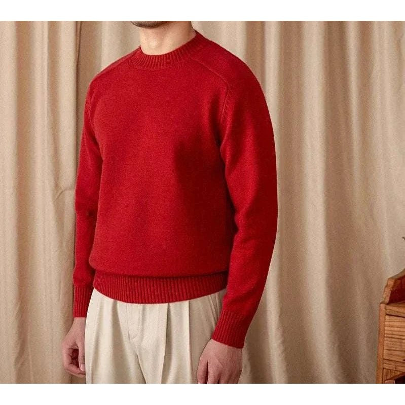 Japanese casual winter sweater