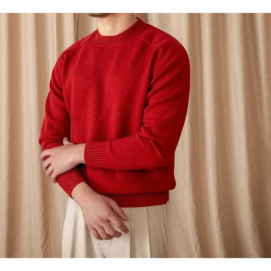 Japanese casual winter sweater