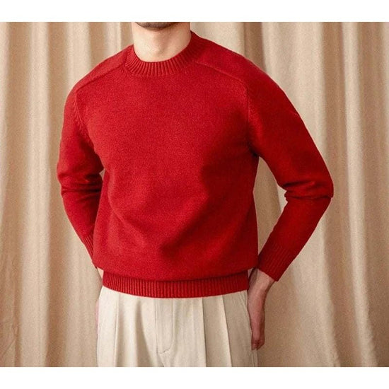 Japanese casual winter sweater