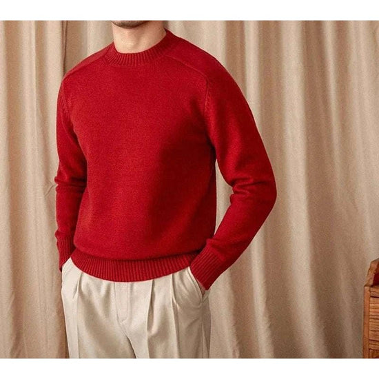 Japanese casual winter sweater