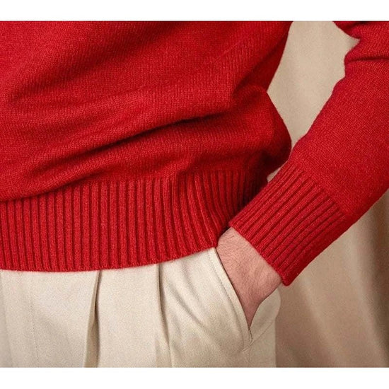 Japanese casual winter sweater