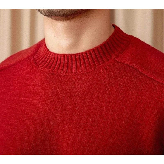 Japanese casual winter sweater