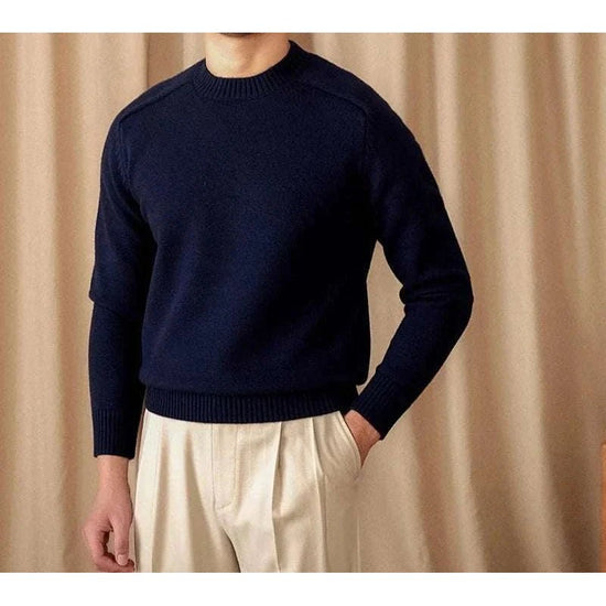 Japanese casual winter sweater