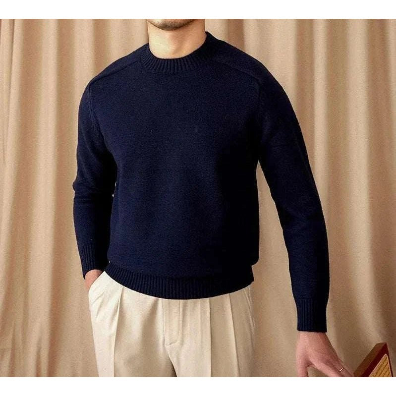 Japanese casual winter sweater