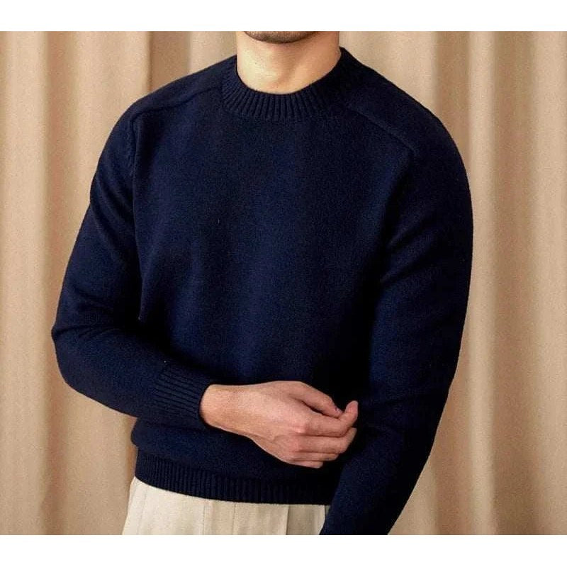 Japanese casual winter sweater