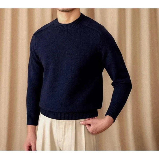 Japanese casual winter sweater