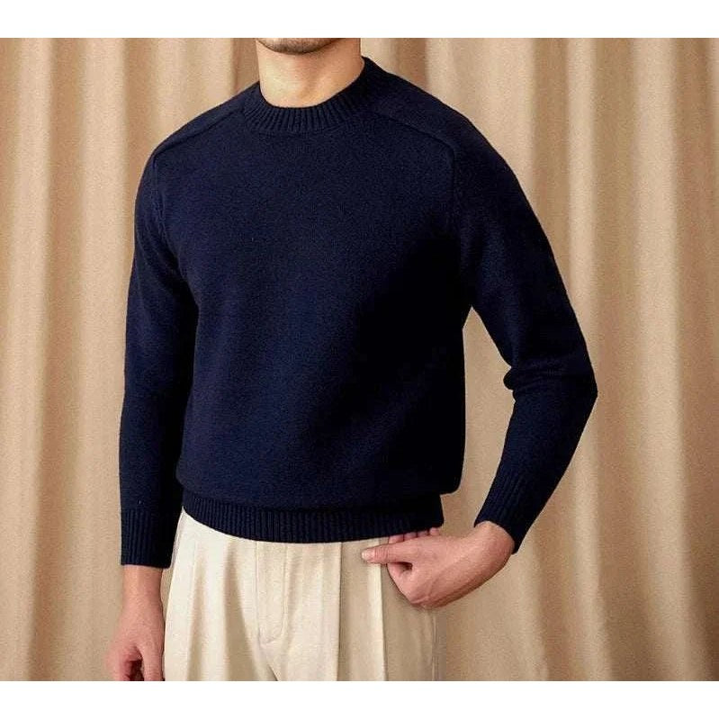 Japanese casual winter sweater