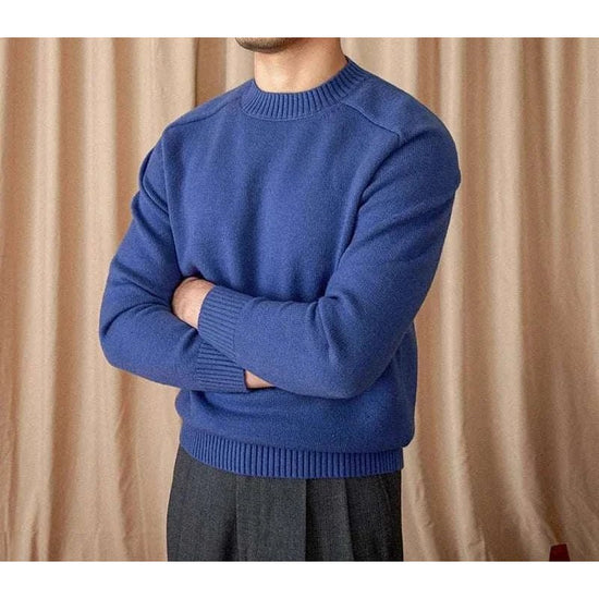 Japanese casual winter sweater