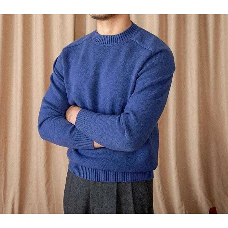 Japanese casual winter sweater