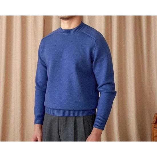Japanese casual winter sweater